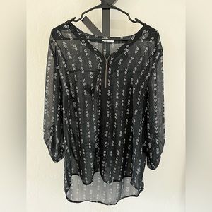 3/4 sleeve blouse